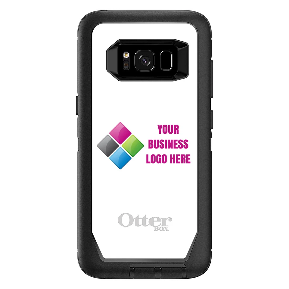 CUSTOM OtterBox Defender for Galaxy S6 S7 S8 S9 S10 PLUS Your Business Name Logo - Image 1 of 1