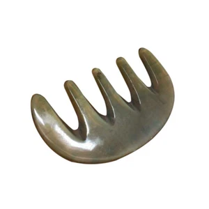 Massage Shampoo Natural Horn Scalp Massager Tool Miss Handmade Comb - Bild 1 von 12