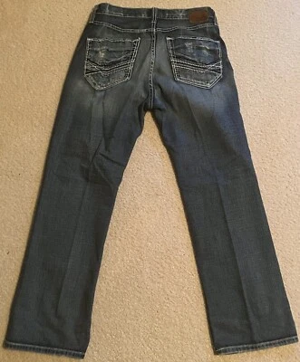 BKE Buckle Tyler Straight 100% Cotton Blue Denim Jeans Men 31 Short - Image 1 of 4