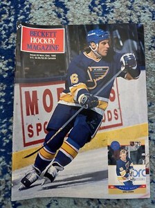 Beckett Hockey Monthly Magazine Issue 2 Nov/Dec 1990 Brett Hull / Mark Messier