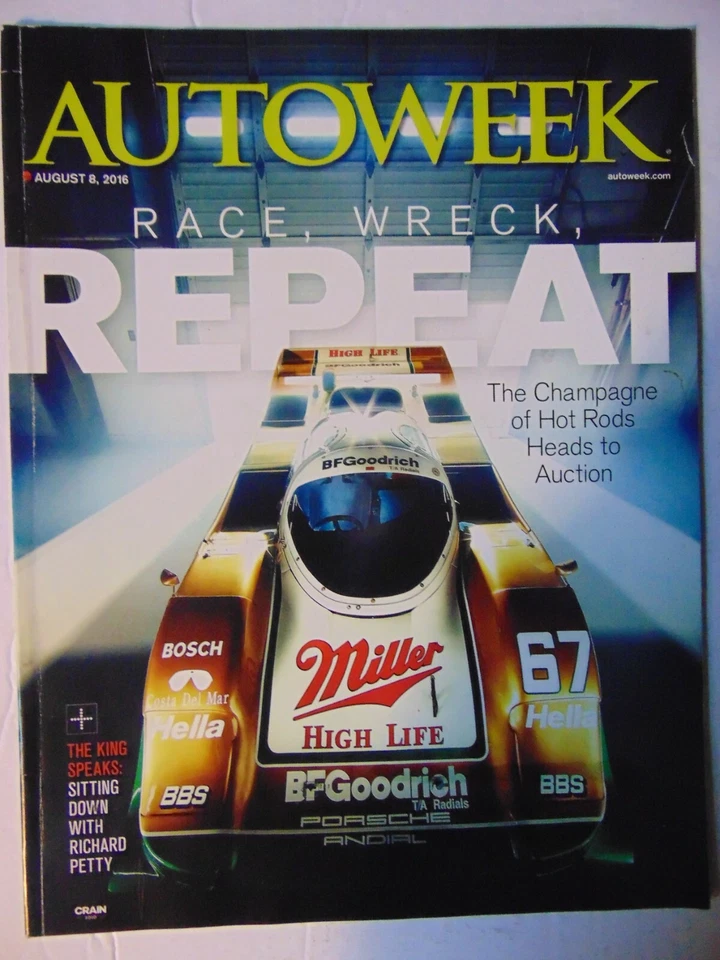 AUTOWEEK MAGAZINE Aug 2016 Richard Petty - Image 1 of 1
