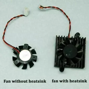 Ventilador de placa base de 5 V para cámaras Dahua HD DVR HDCVI 2 cables disipador de calor ventilador de refrigeración - Imagen 1 de 6