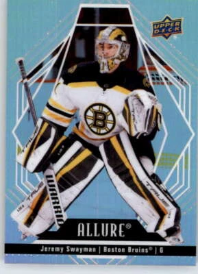 2022-23 Upper Deck Allure #93 Jeremy Swayman Boston Bruins - Image 1 of 2