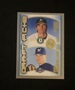 2000 Topps Home Team Advantage Draft Picks #451 Barry Zito - Ben Sheets Sharp