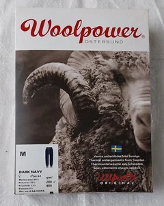 Woolpower Long Johns 200g Gr. M dark-navy Original Ulffrotté Schweden NEU in OVP - Bild 1 von 3