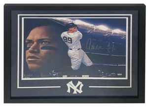 Aaron Judge Autographed Yankees Framed 16" x 20" B. Konnick Photo Fanatics LE 50 - Picture 1 of 5