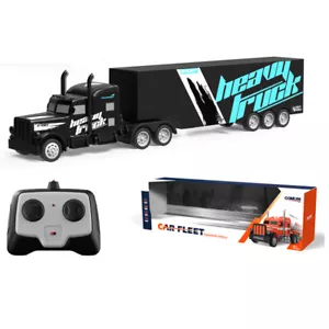RC Semi Truck And Trailer 18 Inch 2.4Ghz Fast Speed 1:16 Scale Electric - Picture 1 of 1