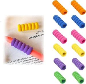Impugnature per Matite per Bambini, 12 Pezzi Impugnature per Penna per Adulti Impugnature per Matite in Schiuma per e - Foto 1 di 6