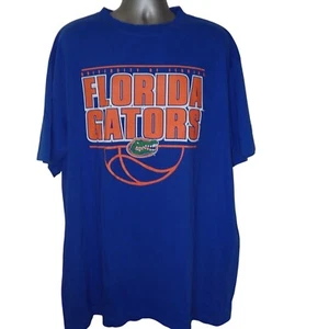 Florida Alligatoren T-Shirt Herren 2XLT Abschnitt Majestic Blau Kurzarm College - Bild 1 von 5