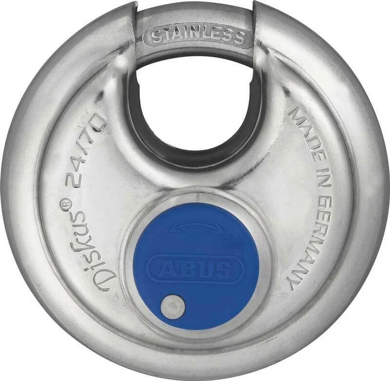 ABUS 24ib/70 70mm Diskus Padlock Stainless Steel