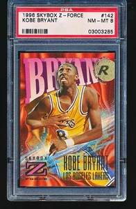 Skybox Z-Force Kobe Bryant 1996 novato #192 PSA 8 - Imagen 1 de 2
