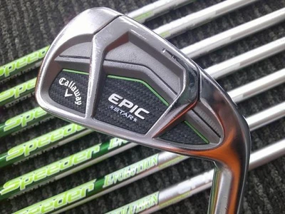 Callaway EPIC STAR Iron Set 6-P,G,A,S 8pcs Speeder EVOLUTION(JP)/R #BD07222 - Image 1 of 4