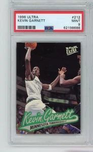 1996-97 Ultra #212 Kevin Garnett - HOF Minnesota Timberwolves - PSA 9 - Bild 1 von 1