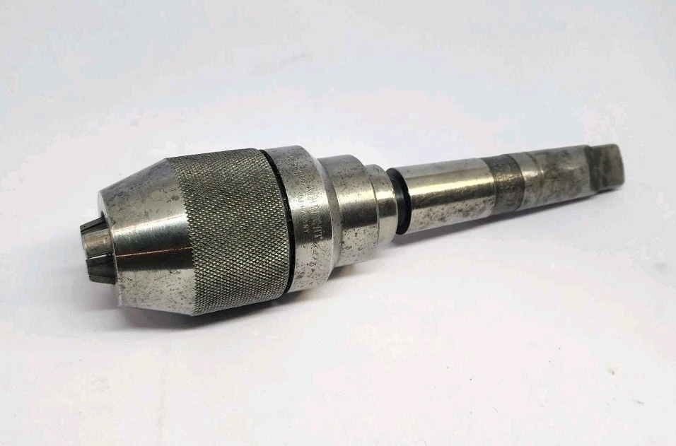 Albrecht Keyless Drill Chuck 1/32" - 1/2" model 1-13 w/ Jacobs No. 3 Morse Taper - Image 1 of 4