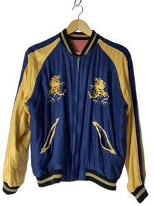 TAILOR Toyo Sukajan Jacket, Medium, NVY, Solid Color, TT13838 - Picture 1 of 8