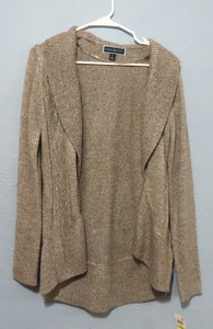 Karen Scott Damen M Turbo Strickjacke Möwe meliert Neu mit Etikett - Bild 1 von 8