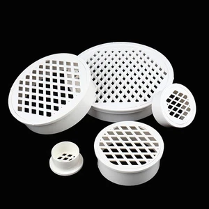 Einsatztyp Einfacher Bodenablauf PVC 50-200 Rundrohr-Endkappe Filter Netzl ZR - Picture 1 of 17