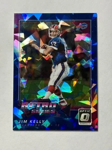 2022 Donruss Optic Jim Kelly #RS-7 Retro Series Ice #/15 Buffalo Bills - Picture 1 of 2