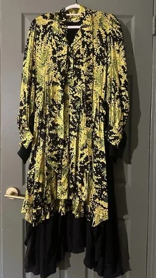 Vestido de seda multicolor Balenciaga nuevo con etiquetas $7000 Foto 1 de 4