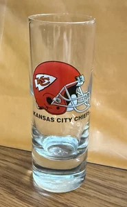 KANSAS CITY CHIEFS Tall Shot Glass - Picture 1 of 1