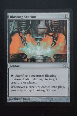 Magic The Gathering MTG BLASTING STATION Fifth Dawn LP Lightly Played - Image 1 of 2