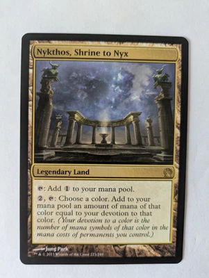 Nykthos, Shrine to Nyx Theros MTG NM Free shipping with tracking - Image 1 of 2