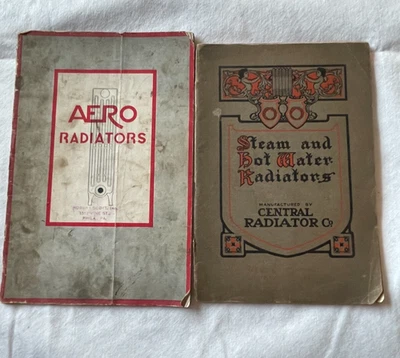 LOT OF 2 ANTIQUE 1904 CENTRAL RADIATOR CO & 1925 NATIONAL AERO RADIATOR CATALOGS - Image 1 of 4