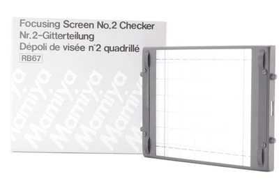 [Fast unbenutzt] Mamiya RB Focusing Screen No. 2 Gitter für RB67 Pro S SD JAPAN - Bild 1 von 4
