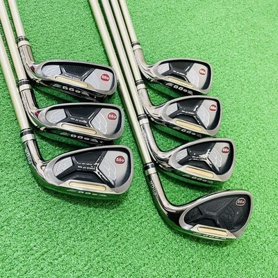 PRGR Right Handed Iron Set egg forged 5-9,P,A Graphite Shaft Flex R - Image 1 of 4