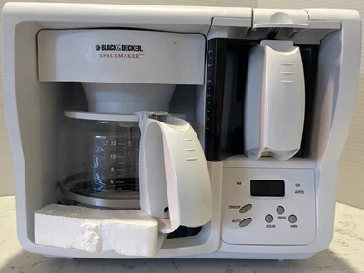 Black & Decker ODC Type 1 Spacemaker 12 Cup Coffee Maker w/Brackets Tested New - Image 1 of 4