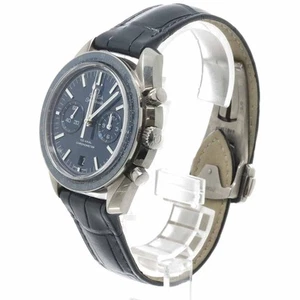 OMEGA Speedmaster Moonwatch Co-Axial 311 93 44 51 03 001 Chronograph Date Blue - Picture 1 of 6