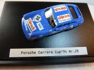 Porsche 911 1:87 Carrera 2 1994 Dörsch n. 28 Müller Euromodell 0235 HO NUOVO - Immagine 1 di 4