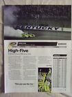 2011 Magazine Article Photo Page Featuring Kyle Busch 2011 Kentucky Truck Win