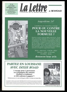 LA LETTER DARGAUD N° 33 FESTIVAL ANGOULEME Jan / Fev 1997 - Picture 1 of 1