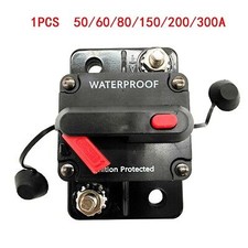 50-300A Dc 12V-48V Car Circuit Breaker Fuse Suitable For Boat Waterproofing Part