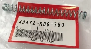 *1EA OEM HONDA BRAKE  ROD  SPRING XR50 XR70 XR80 Z50R  43472-KB9-750   (251F) - Bild 1 von 1
