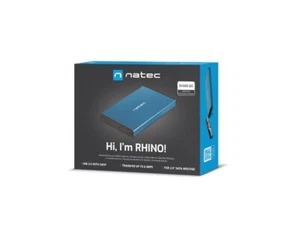 Estuche externo USB 3.0 6Gbps caja de metal aluminio de 2,5" disco duro azul - Imagen 1 de 7