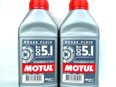 Bremsflüssigkeit 1Liter Motul DOT 5.1 Break Fluid Auto Motorrad 2x 500ml - Bild 1 von 3