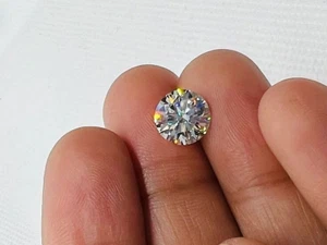 Lab-Grown 4 Ct. CVD Diamond 10.5 mm Round D, Clarity FL ,Certified Loose Diamond - Picture 1 of 6