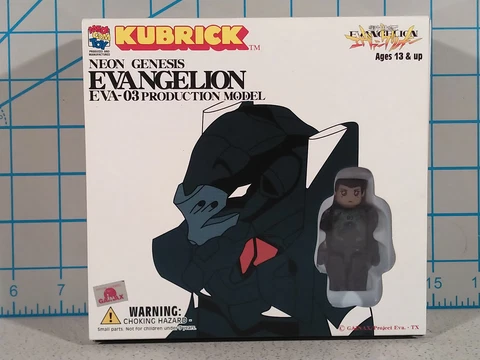 Neon Genesis Evangelion EVA-03 Kubrick Set,  Gainax / Medicom Toy Cover