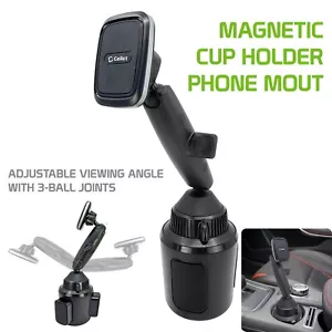 CelletMagnetic Smartphone Cup Holder Mount, Heavy-Duty Mount with Adjustable Arm - Picture 1 of 7