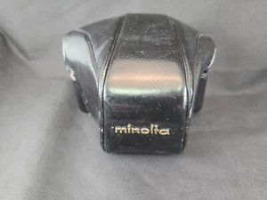 Vintage Minolta Leather SRT Camera Case - Picture 1 of 18