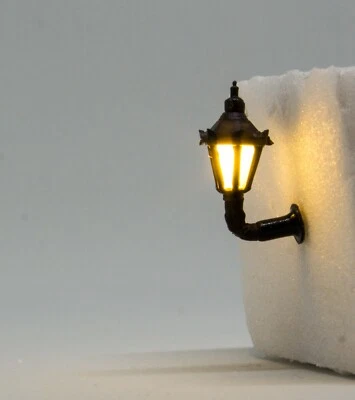 Wandlaterne Laterne N ca. 17 mm LED, 5 Stück mit Widerständen für 12-14 Volt  - Bild 1 von 4