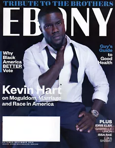 EBONY October/November 2016 Kevin Hart Abraham Bolden Lil' Kim Foxy Brown Voting - Picture 1 of 3