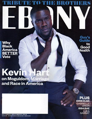 EBONY October/November 2016 Kevin Hart Abraham Bolden Lil' Kim Foxy Brown Voting - Image 1 of 3