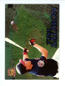 1996 Pacific Prisms Fence Busters  Tim Salmon #FB-16 California Angels
