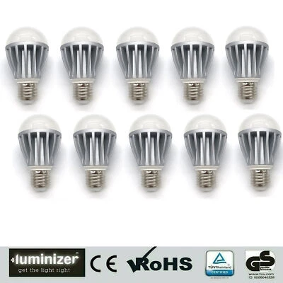 10x LED Leuchtmittel E27 A60 8W 2700K Warmweiß LED Leuchtmittel