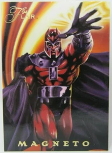 1994 Flair Marvel Power Blast Chase Cards #4 of 18 Magneto - Picture 1 of 2