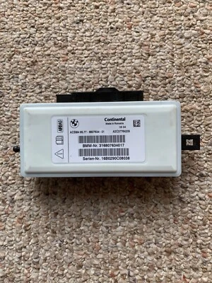 BMW 4 2017 cupé F82 M4 SRS unidad de control módulo SRS sensor de bolsa A   Foto 1 de 3