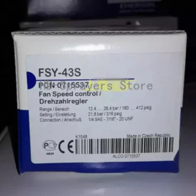 Brand NEW EMERSON ALCO Fan Governor FSY-43S 12.4~28.4 bar Speed Control Switch - Image 1 of 2